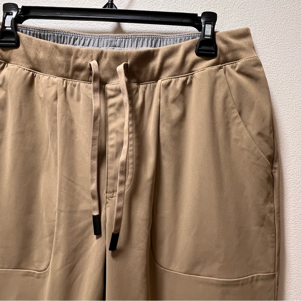 VRST Limitless Pull On Casual Sporty Performance Men’s Joggers, Sz M, Taupe - Picture 3 of 7